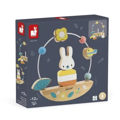 Janod Rocking Rabbit Bead Maze - Little Painter Art | Exploring the Endless Possibilities of Art^ Outlet
