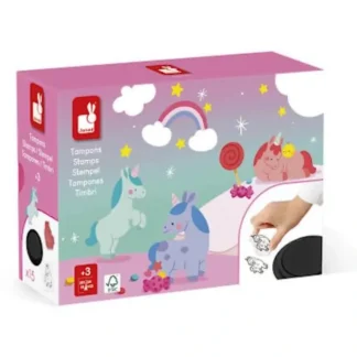 Janod Stampinoo Stamp Set - Unicorn - Little Painter Art | Exploring the Endless Possibilities of Art^ Shop