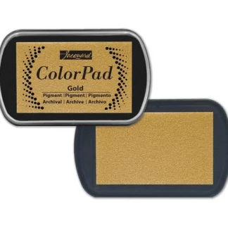 Jaquard ColorPad Pigment Ink Pad - Gold - Little Painter Art | Exploring the Endless Possibilities of Art^ Store