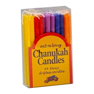 JET Chanukah Candles 44pk Tall Colour Assortment - Little Painter Art | Exploring the Endless Possibilities of Art^ Fashion