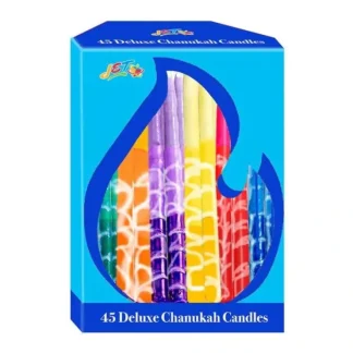 JET Deluxe Chanukah Candles 45pk Colour Assortment - Little Painter Art | Exploring the Endless Possibilities of Art^ Discount