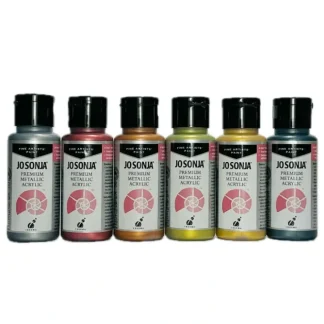 Jo Sonja's Fine Artists' Acrylic Paints Metallic Colour 60ml - Little Painter Art | Exploring the Endless Possibilities of Art^ Discount