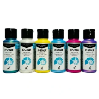 Jo Sonja's Fine Artists' Acrylic Paints Pearlescent Colour 60ml - Little Painter Art | Exploring the Endless Possibilities of Art^ Shop