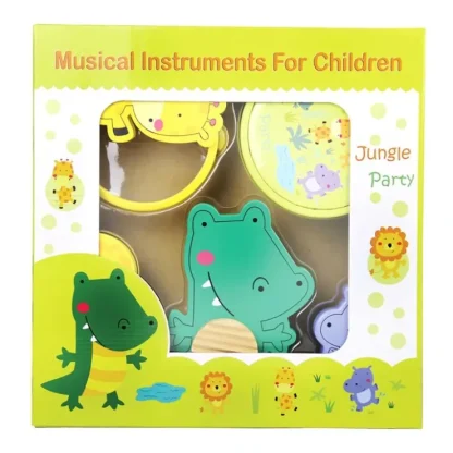 Jungle Party Musical Instrument Set - Little Painter Art | Exploring the Endless Possibilities of Art^ Fashion