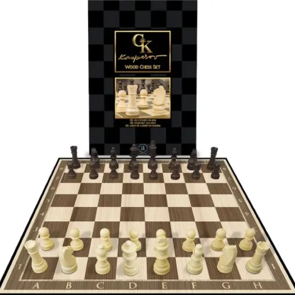 Kasparov Wood Chess Set - Little Painter Art | Exploring the Endless Possibilities of Art^ Cheap