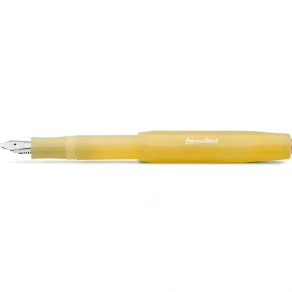 Kaweco Classic Sport Fountain Pen, Frosted Sweet Banana, Medium Nib - Little Painter Art | Exploring the Endless Possibilities of Art^ Outlet