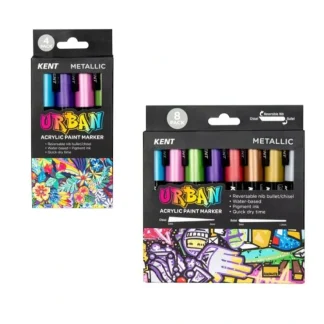 Kent Urban Acrylic Paint Marker - Metallic Sets - Little Painter Art | Exploring the Endless Possibilities of Art^ Sale