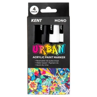 Kent Urban Acrylic Paint Marker - Mono Set of 4 - Little Painter Art | Exploring the Endless Possibilities of Art^ Store