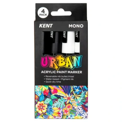 Kent Urban Acrylic Paint Marker - Mono Set of 4 - Little Painter Art | Exploring the Endless Possibilities of Art^ Store