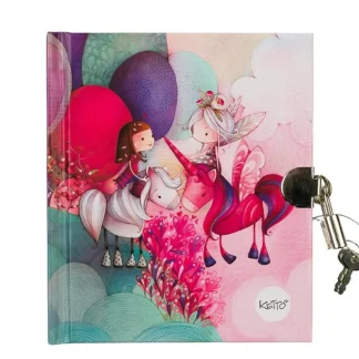Ketto Locking Diary - Flavie & The Unicorn - Little Painter Art | Exploring the Endless Possibilities of Art^ Flash Sale