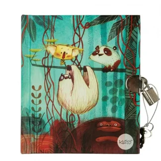 Ketto Locking Diary - Jungle - Little Painter Art | Exploring the Endless Possibilities of Art^ Shop