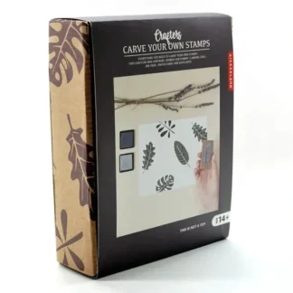 Kikkerland Crafters Block Printing Kit - Little Painter Art | Exploring the Endless Possibilities of Art^ Fashion