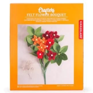 Kikkerland Crafters Felt Flower Bouquet Kit - Little Painter Art | Exploring the Endless Possibilities of Art^ Fashion
