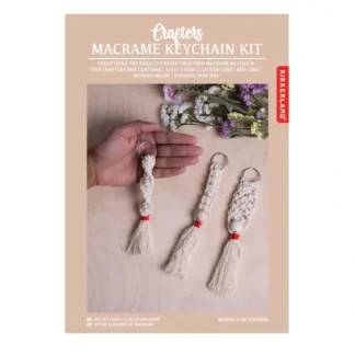Kikkerland Crafters Macrame Keychain Kit - Little Painter Art | Exploring the Endless Possibilities of Art^ Outlet