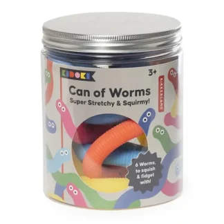 Kikkerland Kidoki Can of Worms Sensory Toy - Little Painter Art | Exploring the Endless Possibilities of Art^ Hot