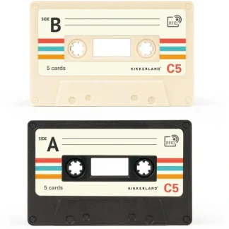 Kikkerland Pop-Up Card Holder - Cassette - Little Painter Art | Exploring the Endless Possibilities of Art^ Flash Sale