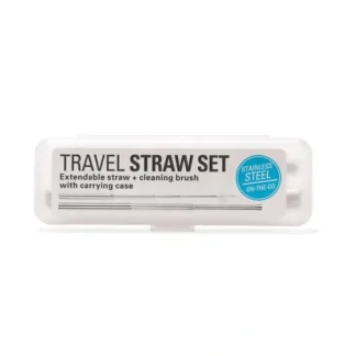 Kikkerland Reusable Travel Straw Set - Little Painter Art | Exploring the Endless Possibilities of Art^ Best Sale