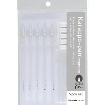 Kuratake Zig Karappo Brush Pen 5pk Set - Little Painter Art | Exploring the Endless Possibilities of Art^ Hot
