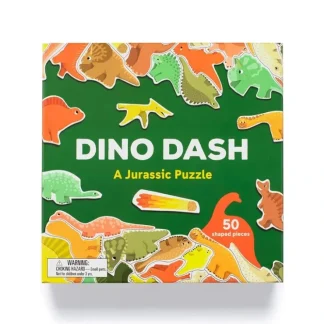 Laurence King 50pc Cluster Puzzle - Dino Dash - Little Painter Art | Exploring the Endless Possibilities of Art^ Hot