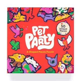 Laurence King 50pc Shaped Puzzle - Pet Party - Little Painter Art | Exploring the Endless Possibilities of Art^ Online