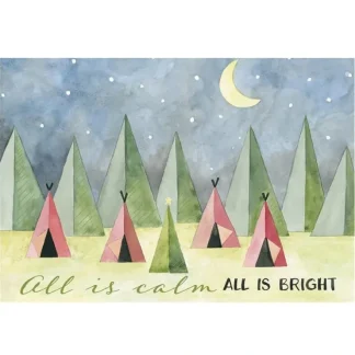 Leanin' Tree Holiday Boxed Cards 10pk All is Calm - Little Painter Art | Exploring the Endless Possibilities of Art^ Fashion