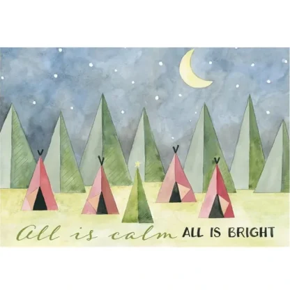Leanin' Tree Holiday Boxed Cards 10pk All is Calm - Little Painter Art | Exploring the Endless Possibilities of Art^ Fashion