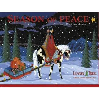 Leanin' Tree Holiday Boxed Cards 20pk Season Of Peace Assortment - Little Painter Art | Exploring the Endless Possibilities of Art^ Fashion