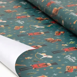 Legami Gift Wrap Roll - Christmas Nutcracker - Little Painter Art | Exploring the Endless Possibilities of Art^ Flash Sale