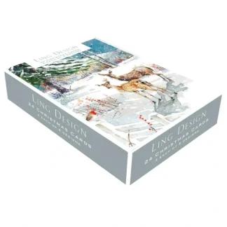 Ling Design Boxed Holiday Cards 24pk - Snowy Assortment - Little Painter Art | Exploring the Endless Possibilities of Art^ Best