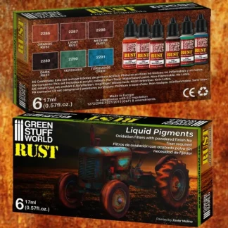 Liquid Pigments Set - Rust - Little Painter Art | Exploring the Endless Possibilities of Art^ Best Sale