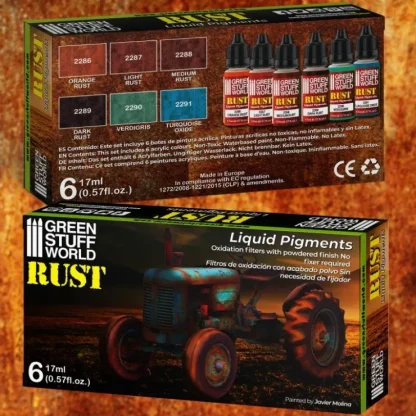 Liquid Pigments Set - Rust - Little Painter Art | Exploring the Endless Possibilities of Art^ Best Sale