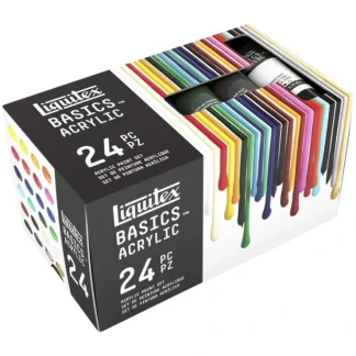 Liquitex Basics Acrylic Paint 24 Tube Best Sellers Set - Little Painter Art | Exploring the Endless Possibilities of Art^ Clearance