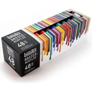 Liquitex Basics Acrylic Paint 48 Tube Set - Little Painter Art | Exploring the Endless Possibilities of Art^ Best
