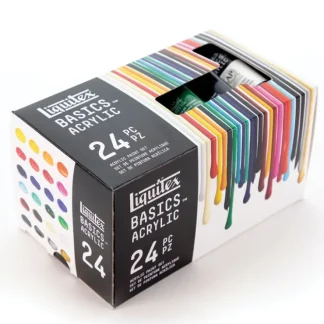 Liquitex BASICS Acrylic Paint Tubes Set of 24 x 22ml - Little Painter Art | Exploring the Endless Possibilities of Art^ Discount