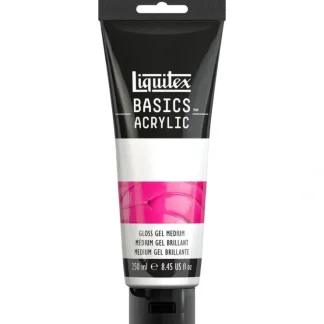 Liquitex Basics Gloss Gel Medium 250ml - Little Painter Art | Exploring the Endless Possibilities of Art^ Store
