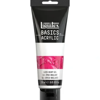 Liquitex Basics Gloss Heavy Gel Medium 250ml - Little Painter Art | Exploring the Endless Possibilities of Art^ Shop