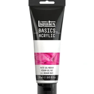 Liquitex Basics Matte Gel Medium 250ml - Little Painter Art | Exploring the Endless Possibilities of Art^ Store