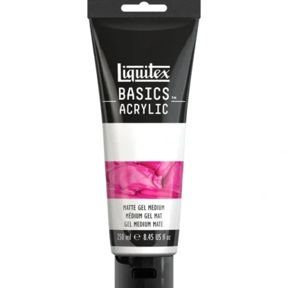 Liquitex Basics Matte Gel Medium 250ml - Little Painter Art | Exploring the Endless Possibilities of Art^ Store