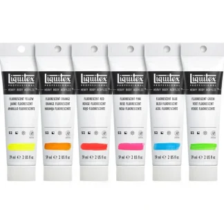 Liquitex HEAVY BODY - 59ml Tubes - FLUORESCENTS - Little Painter Art | Exploring the Endless Possibilities of Art^ Fashion