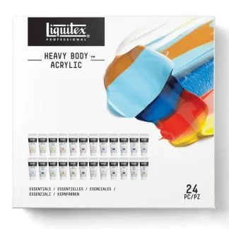 Liquitex Heavy Body Acrylic Essentials Set 24 x 22ml - Little Painter Art | Exploring the Endless Possibilities of Art^ Best Sale