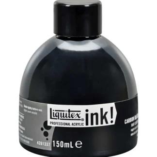 Liquitex Professional Acrylic Carbon Black Ink - 150ml - Little Painter Art | Exploring the Endless Possibilities of Art^ Best Sale