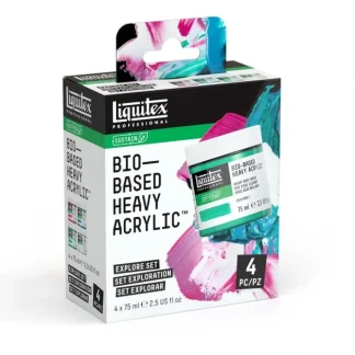 Liquitex Professional Bio-Based Heavy Acrylic Explore Set 4x75ml - Little Painter Art | Exploring the Endless Possibilities of Art^ Hot