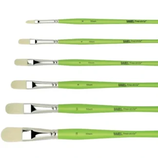 Liquitex Professional Freestyle Brushes - Detail Fibert - Little Painter Art | Exploring the Endless Possibilities of Art^ Best Sale