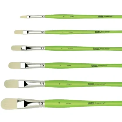 Liquitex Professional Freestyle Brushes - Detail Fibert - Little Painter Art | Exploring the Endless Possibilities of Art^ Best Sale