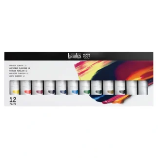 Liquitex Professional Heavy Body Acrylic - Classic 12 Set - Little Painter Art | Exploring the Endless Possibilities of Art^ Flash Sale