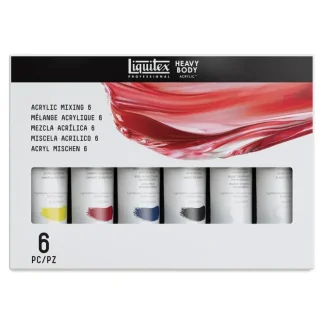 Liquitex Professional Heavy Body Acrylic Primary Mixing Set 6pk - Little Painter Art | Exploring the Endless Possibilities of Art^ Cheap