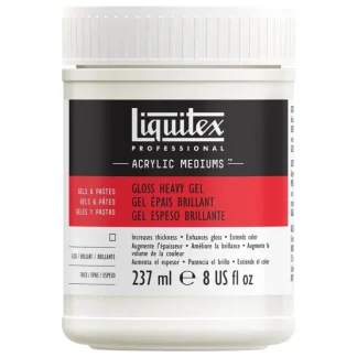 Liquitex Professional Heavy Gel Medium Gloss 8oz - Little Painter Art | Exploring the Endless Possibilities of Art^ Best
