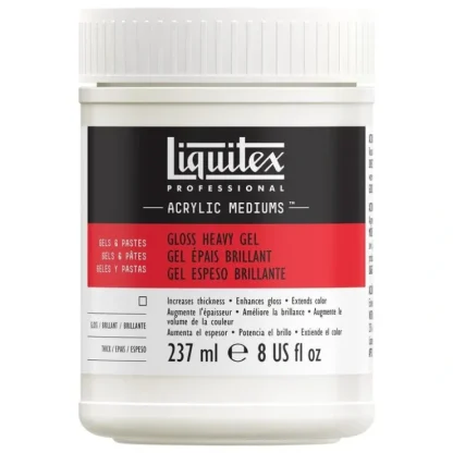 Liquitex Professional Heavy Gel Medium Gloss 8oz - Little Painter Art | Exploring the Endless Possibilities of Art^ Best