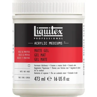 Liquitex Professional Matte Gel Medium 16oz - Little Painter Art | Exploring the Endless Possibilities of Art^ Sale