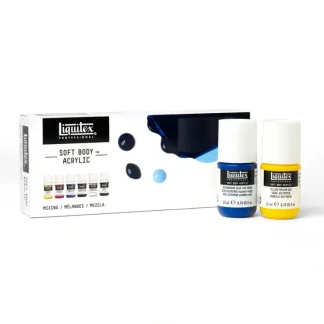 Liquitex Professional Soft Body Acrylic Paint Mixing Set of 6 x 22ml - Little Painter Art | Exploring the Endless Possibilities of Art^ Online